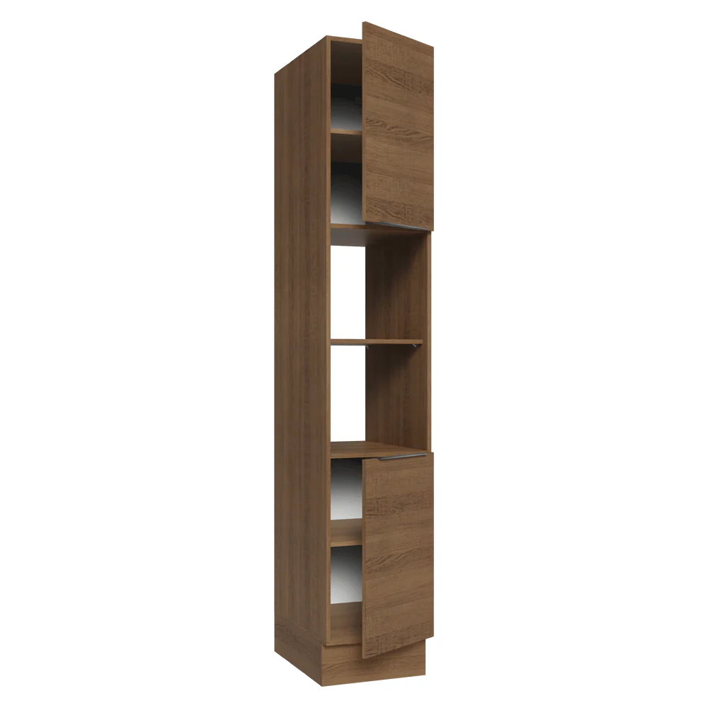 Paneleiro 40 x 60 cm 2 Portas e 2 Nichos Rustic Stella Madesa - Image 6