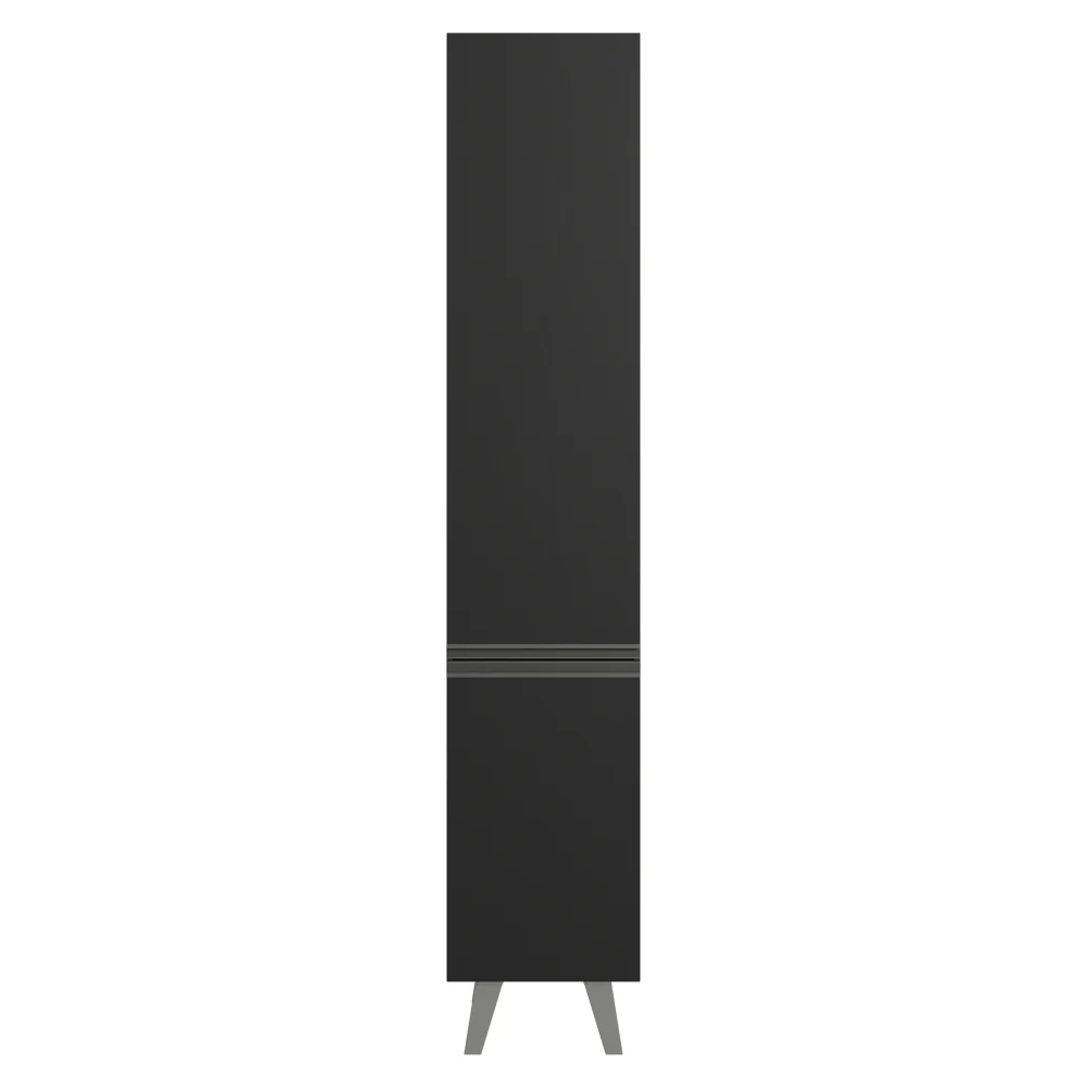 Paneleiro 40 cm 2 Portas Com Pés Preto Nice Madesa - Image 12