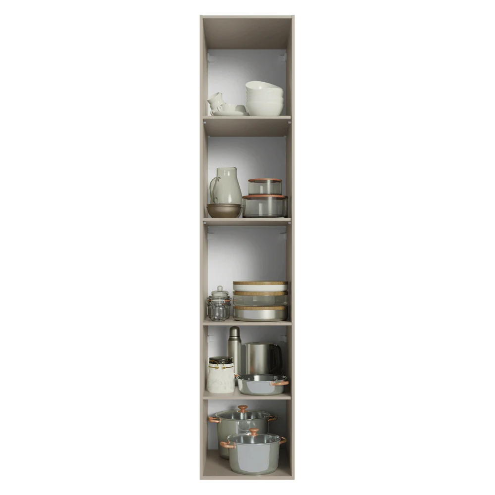 Paneleiro 40 cm 2 Portas Suspenso Crema Nice Madesa - Image 4
