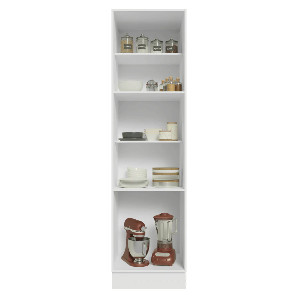 Paneleiro 60 cm 3 Portas Branco Vik Madesa - Image 5