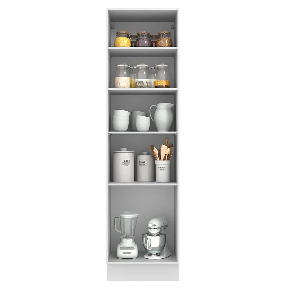 Paneleiro Madesa Agata 60 x 60 cm 3 Portas Branco - Image 3