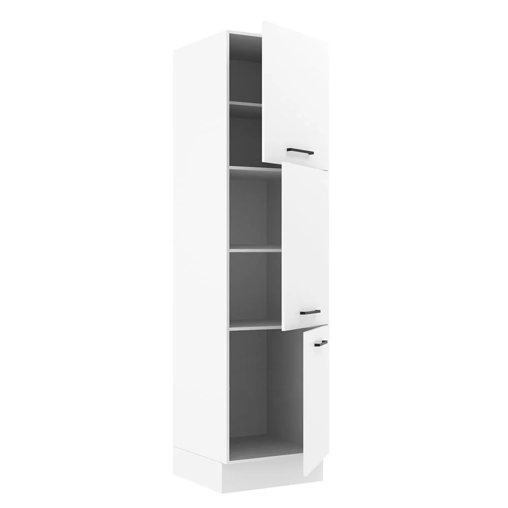 Paneleiro Madesa Agata 60 x 60 cm 3 Portas Branco - Image 4