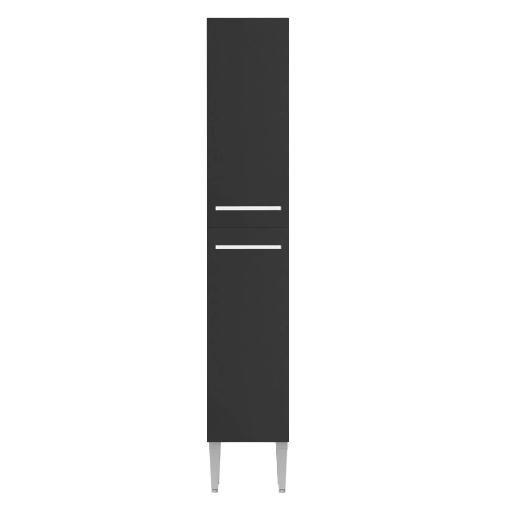 Paneleiro Madesa Emilly 2 Portas Rustic/Preto - Image 8