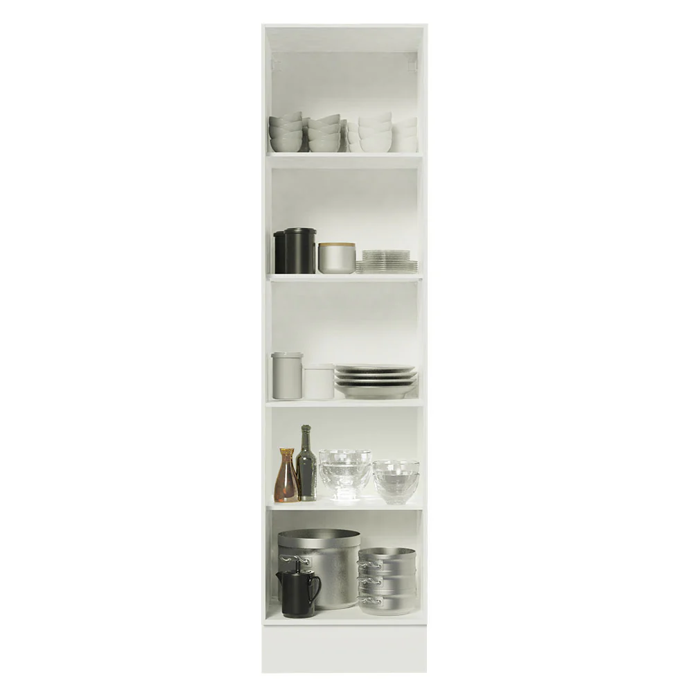 Paneleiro Madesa Smart 2 Portas Branco/Rustic - Image 4