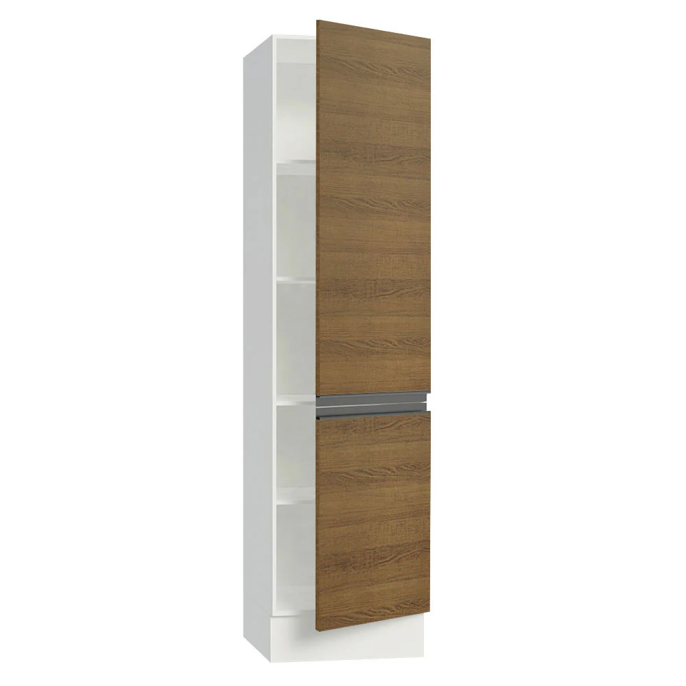 Paneleiro Madesa Smart 2 Portas Branco/Rustic - Image 5