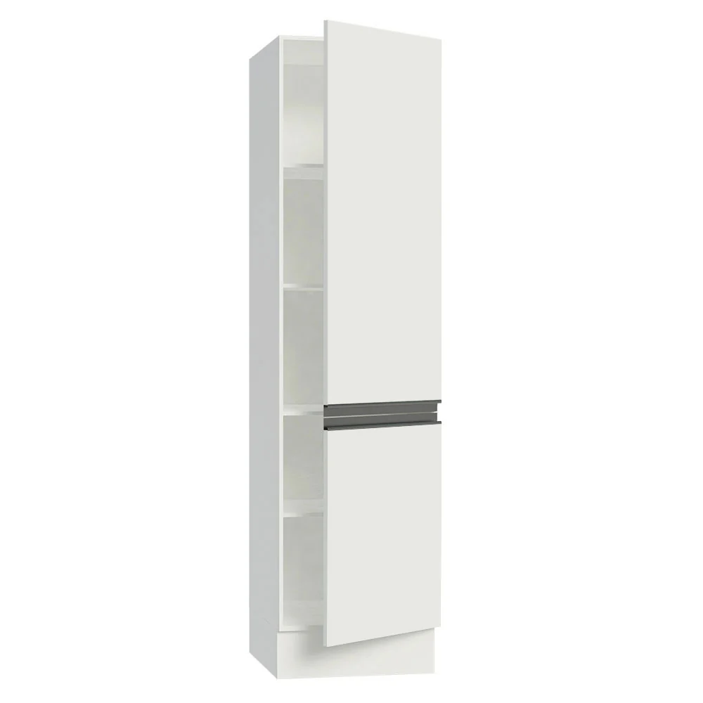 Paneleiro 100% MDF 2 Portas Branco Smart Madesa - Image 5