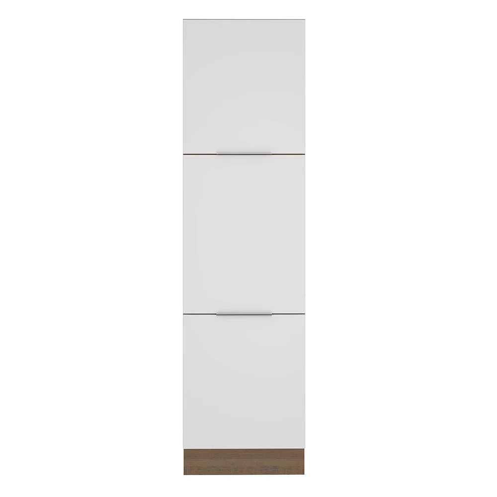 Paneleiro Madesa Stella 60 x 60 cm 3 Portas Rustic/Branco - Image 10