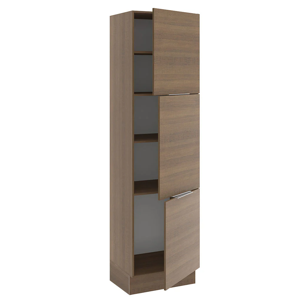 Paneleiro Madesa Stella 60 cm 3 Portas Rustic - Image 4