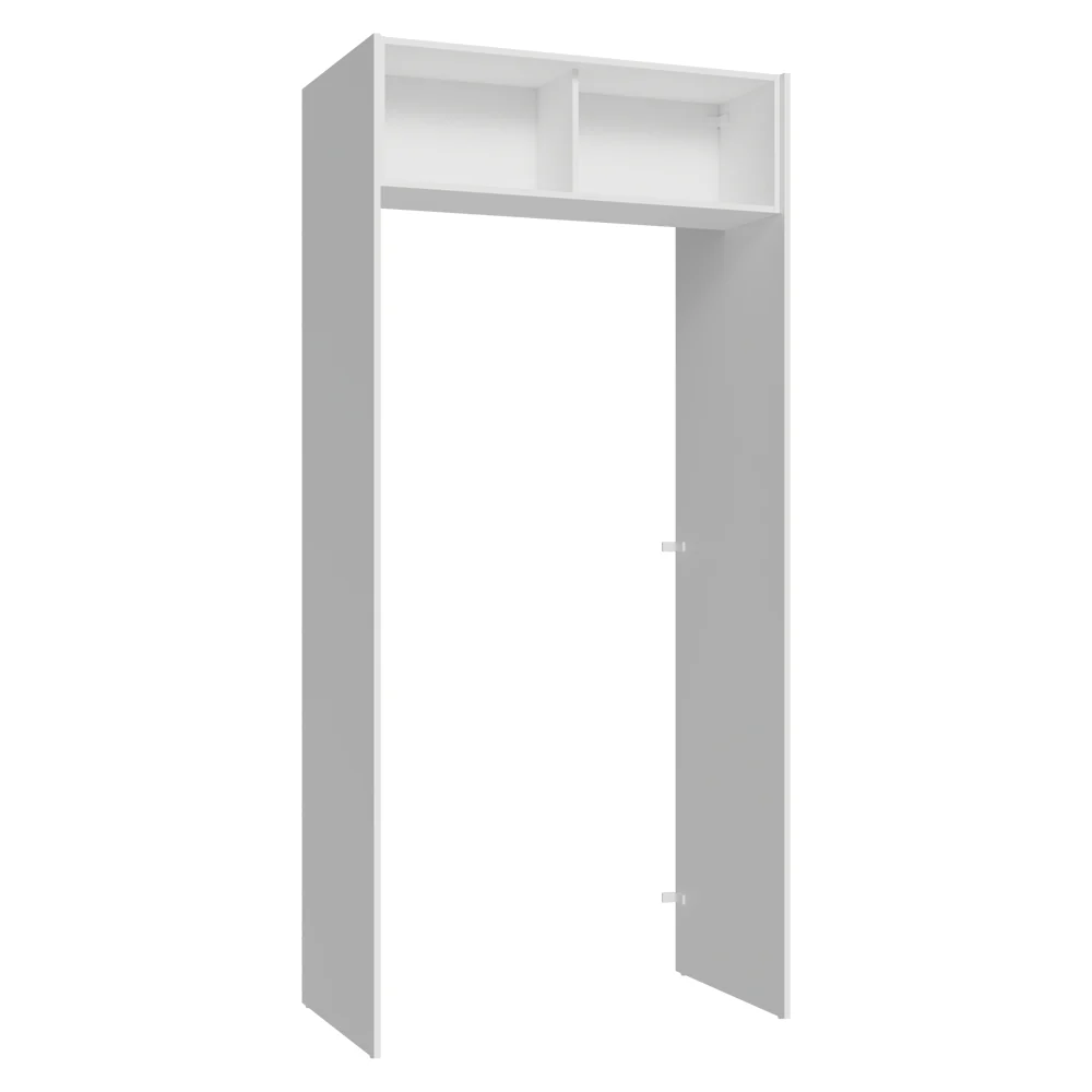 Porta-Geladeira 103 cm 1 Porta Basculante Branco Agata Madesa - Image 10