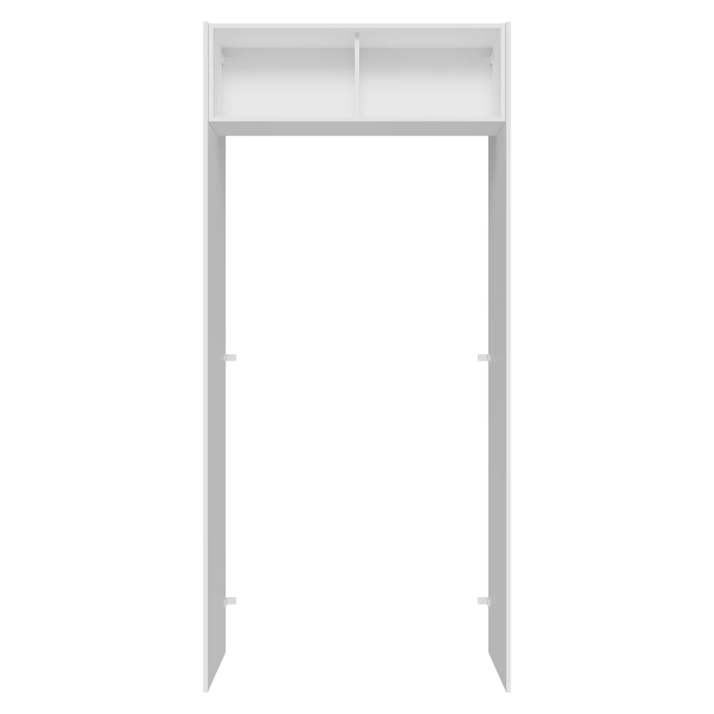 Porta-Geladeira 103 cm 1 Porta Basculante Branco/Cinza Agata Madesa - Image 10