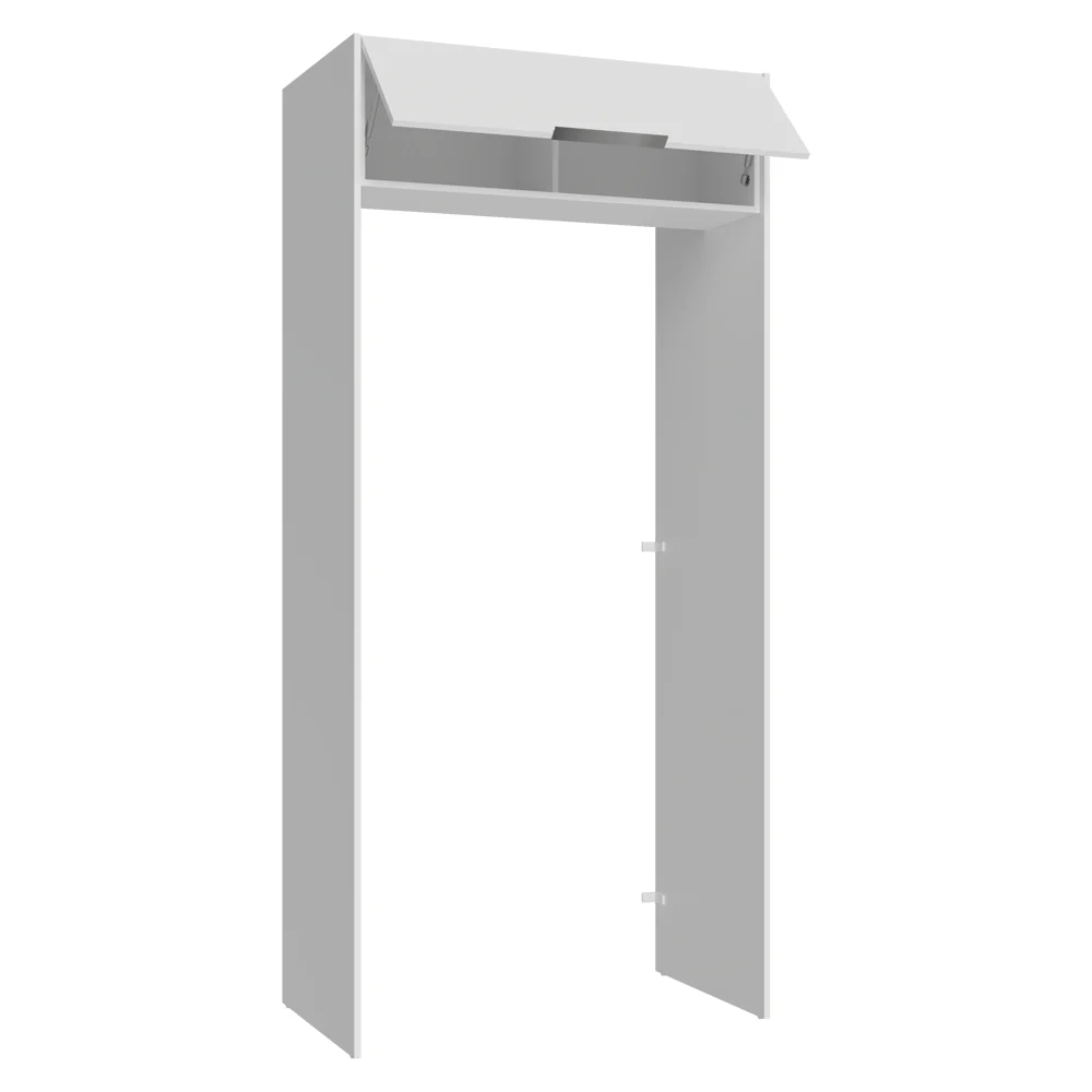 Porta-Geladeira 103 cm 1 Porta Basculante Branco Stella Madesa - Image 7