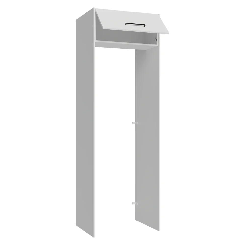 Porta-Geladeira 73 cm 1 Porta Basculante Branco Agata Madesa - Image 7