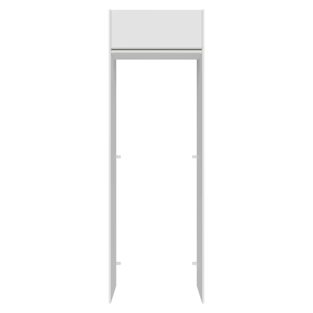 Porta-Geladeira 73 cm 1 Porta Basculante Branco Glamy Madesa - Image 6