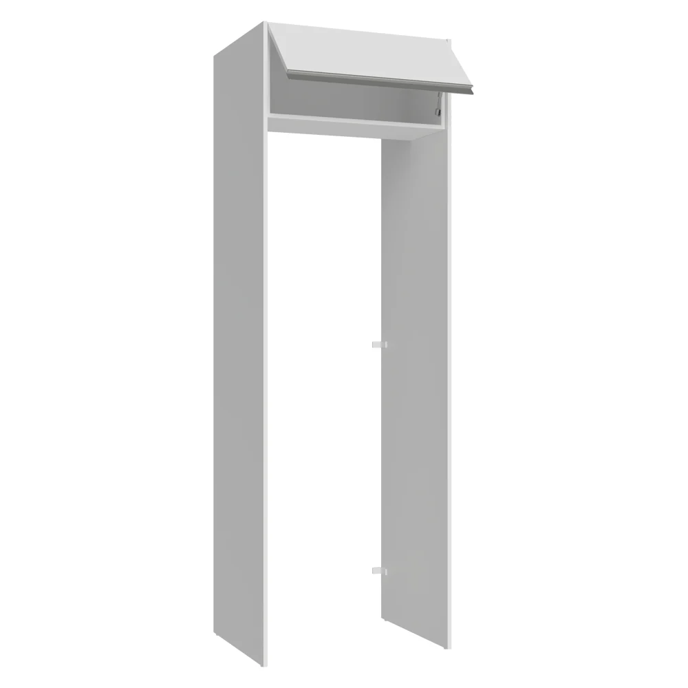 Porta-Geladeira 73 cm 1 Porta Basculante Branco Glamy Madesa - Image 7