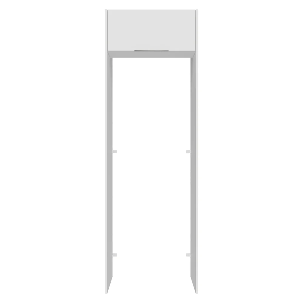 Porta-Geladeira 73 cm 1 Porta Basculante Branco Stella Madesa - Image 6