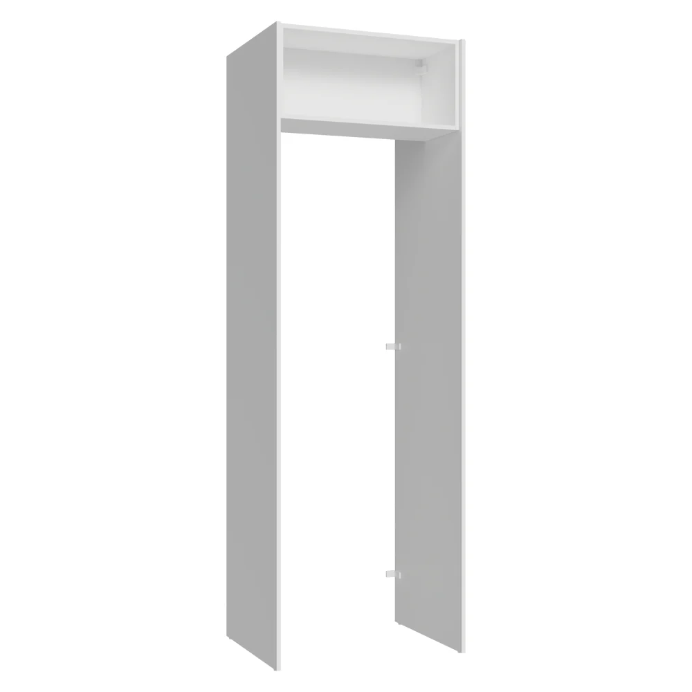 Porta-Geladeira 73 cm 1 Porta Basculante Branco Veludo Lux Madesa - Image 11