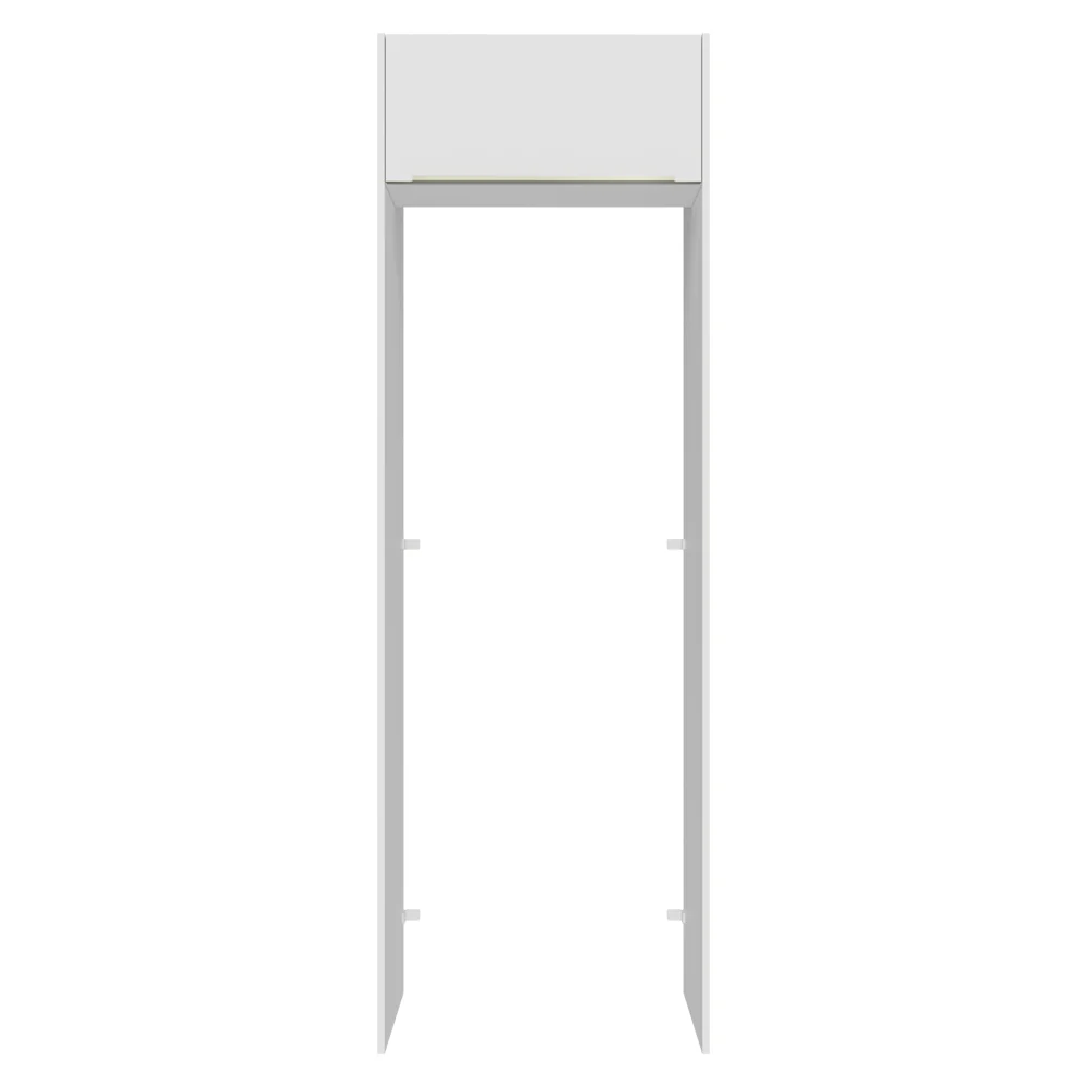 Porta-Geladeira 73 cm 1 Porta Basculante Branco Veludo Lux Madesa - Image 9