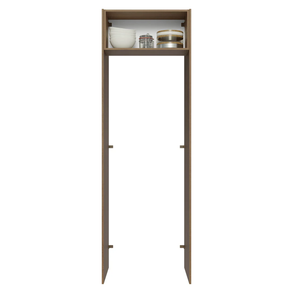 Porta-Geladeira 73 cm 1 Porta Basculante Rustic/Branco Glamy Madesa - Image 4