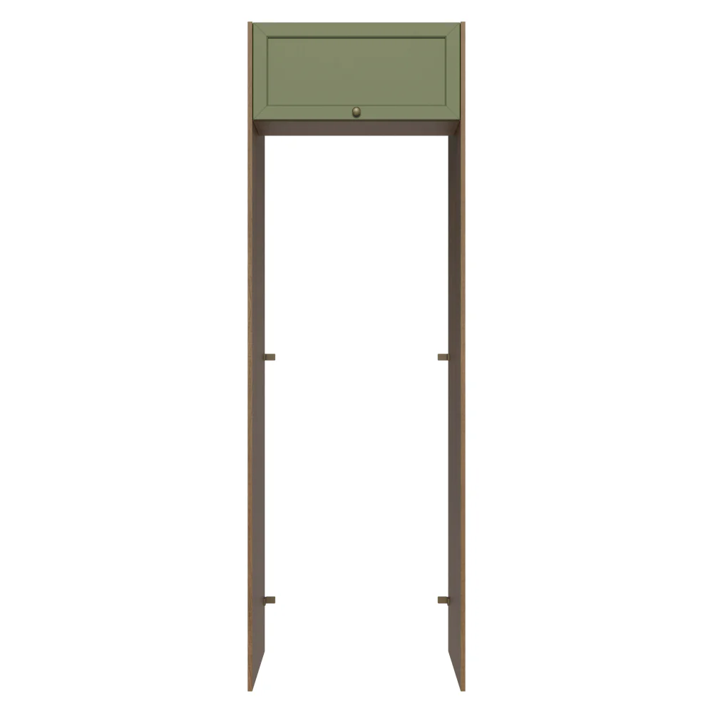 Porta-Geladeira 73 cm 1 Porta Basculante Rustic/Verde Vik Madesa - Image 10