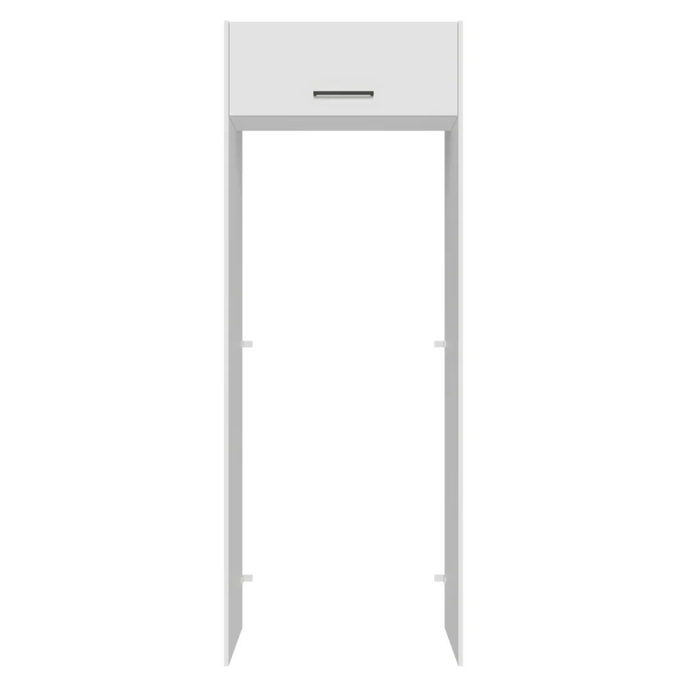 Porta-Geladeira 83 cm 1 Porta Basculante Branco Agata Madesa - Image 6
