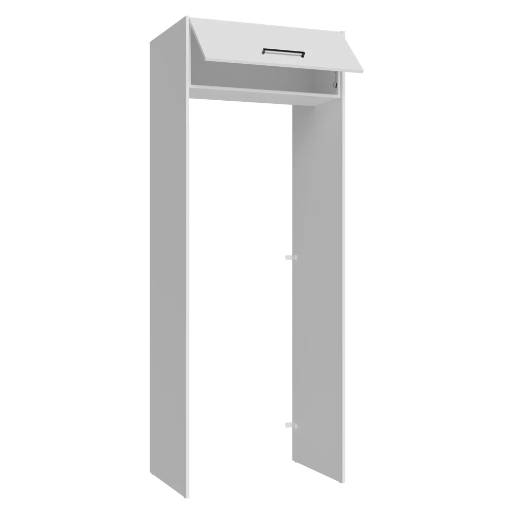 Porta-Geladeira 83 cm 1 Porta Basculante Branco Agata Madesa - Image 7