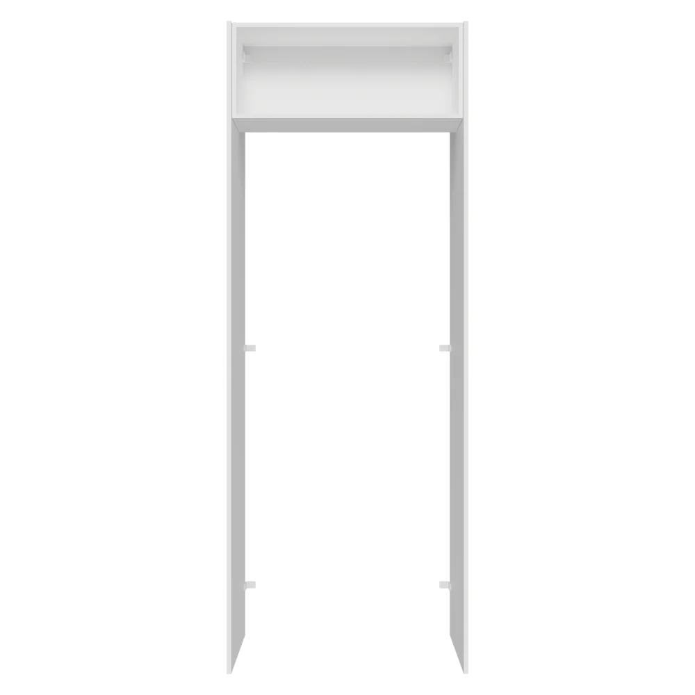 Porta-Geladeira 83 cm 1 Porta Basculante Branco/Azul Vik Madesa - Image 11