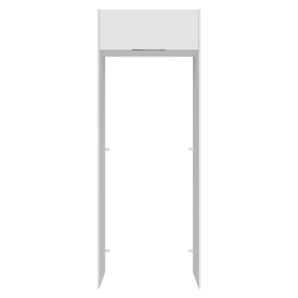Porta-Geladeira 83 cm 1 Porta Basculante Branco Stella Madesa - Image 6