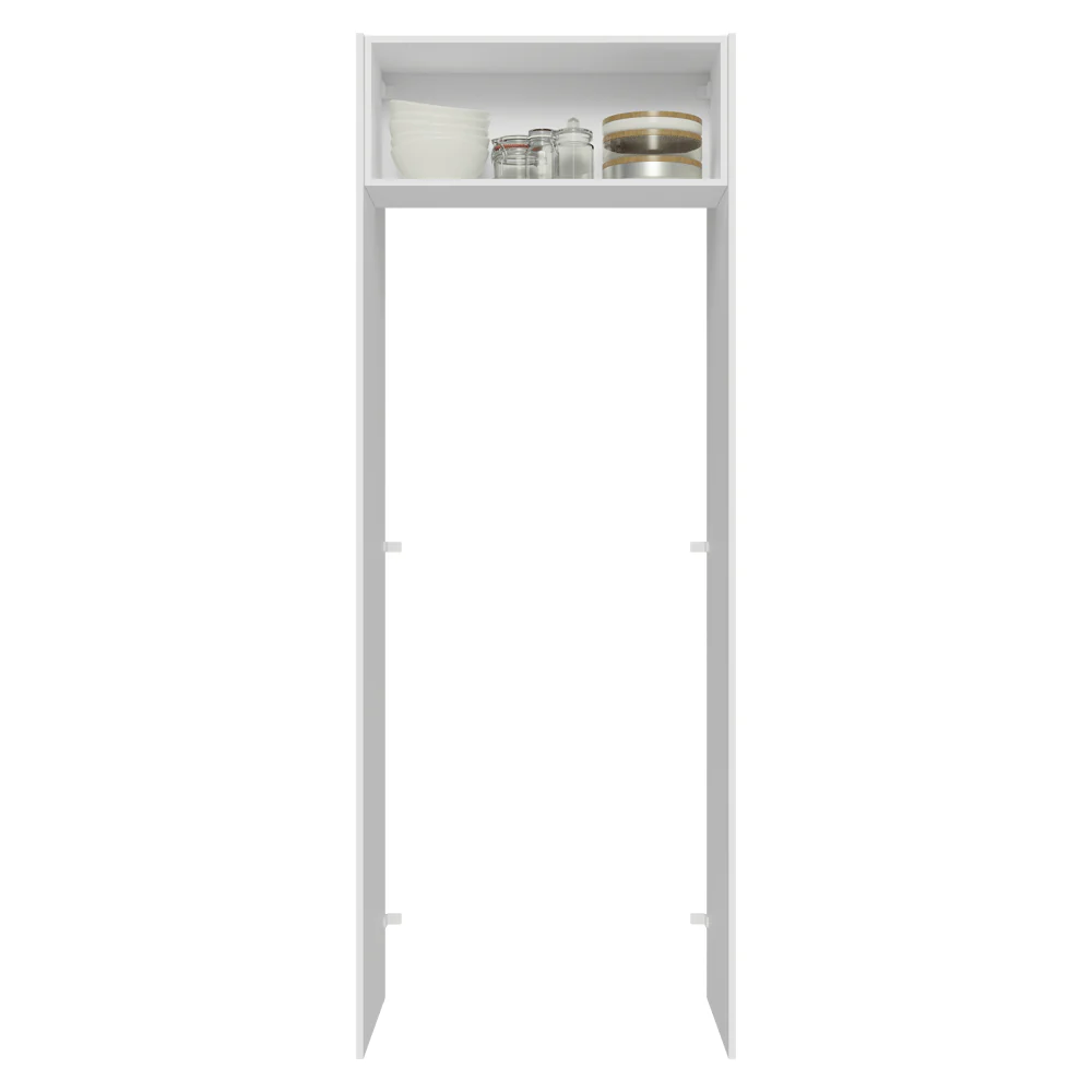 Porta-Geladeira 83 cm 1 Porta Basculante Branco Vik Madesa - Image 4