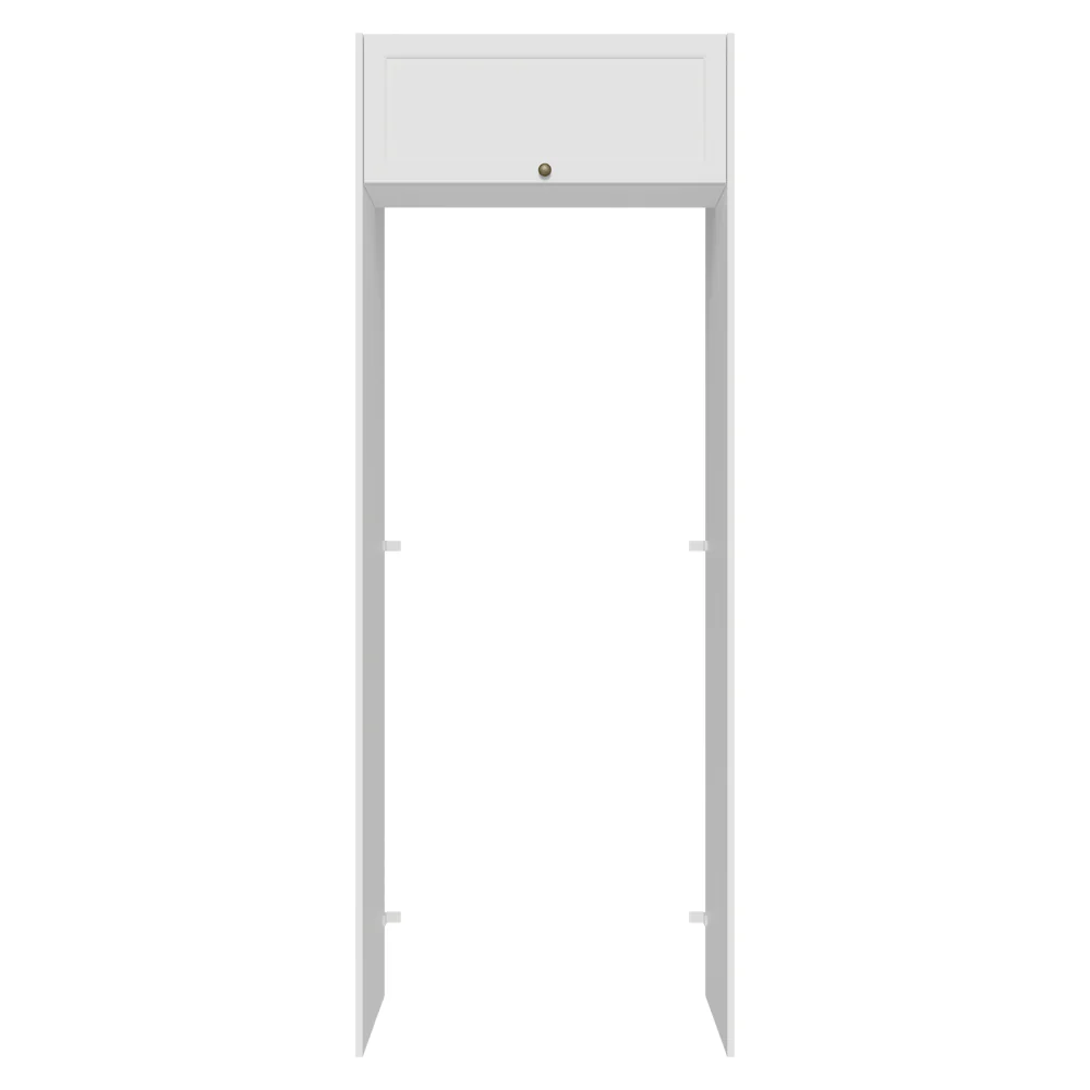 Porta-Geladeira 83 cm 1 Porta Basculante Branco Vik Madesa - Image 9