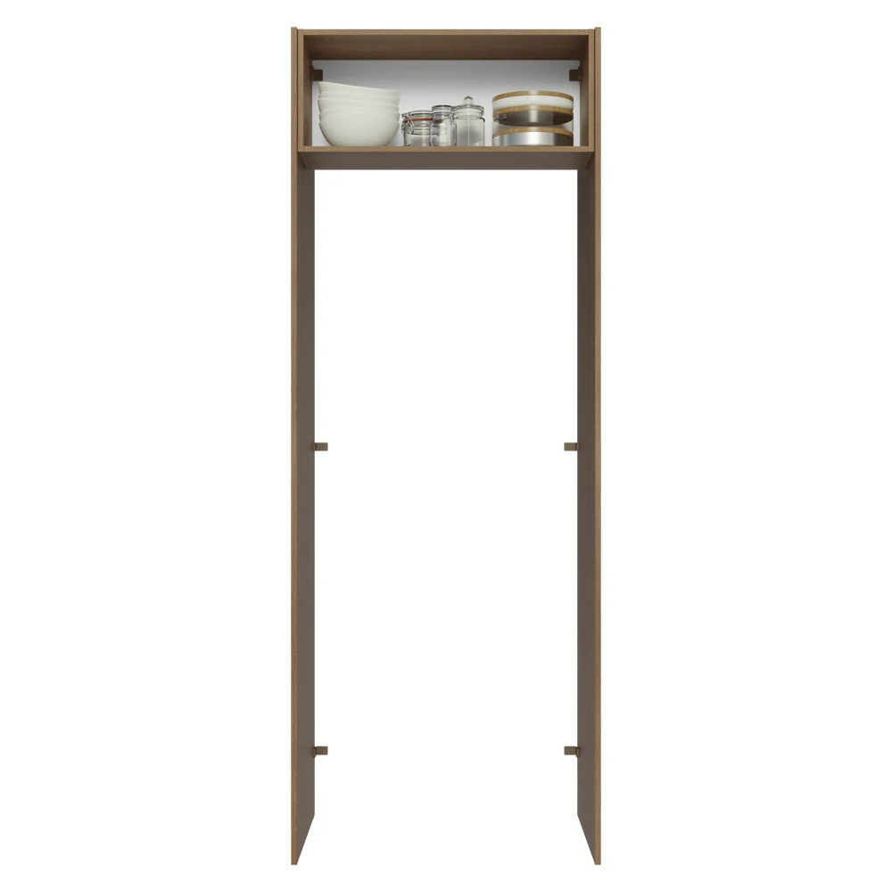 Porta-Geladeira 83 cm 1 Porta Basculante Rustic/Preto Lux Madesa - Image 4