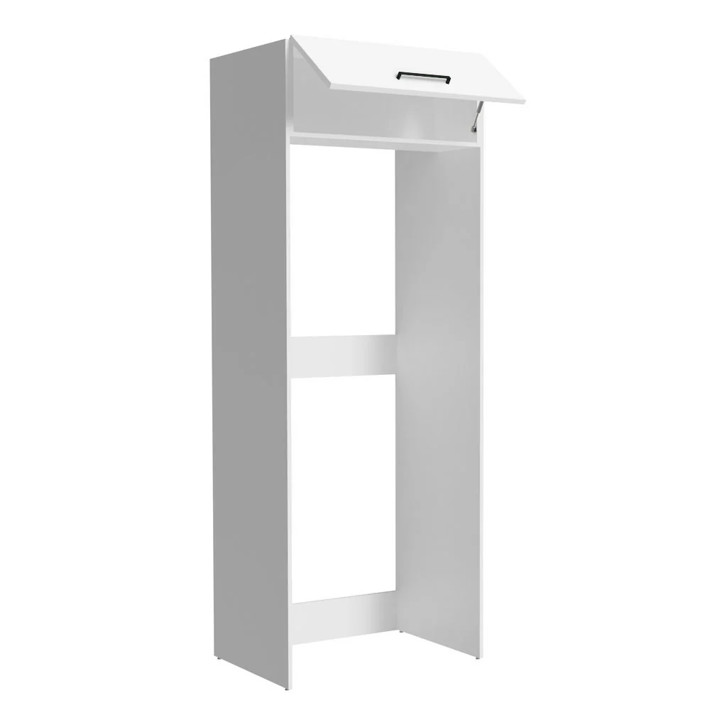 Porta Geladeira Madesa Agata 1 Porta Basculante Branco - Image 4