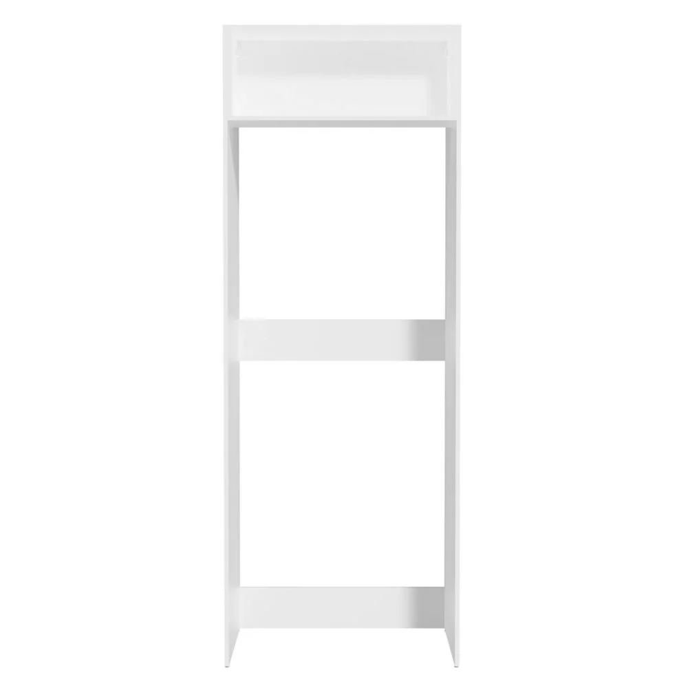 Porta-Geladeira Madesa Glamy 1 Porta Basculante Branco/Rustic - Image 7