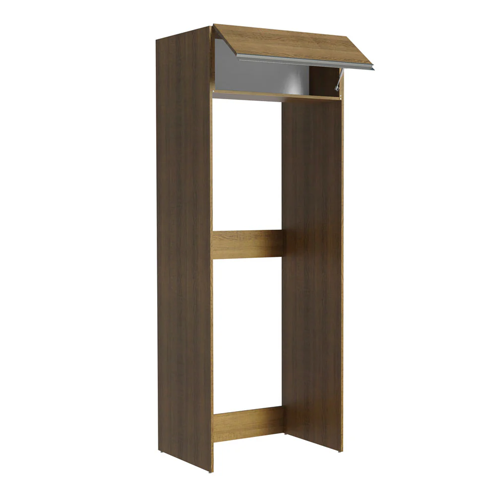Porta-Geladeira Madesa Glamy 1 Porta Basculante Rustic - Image 4