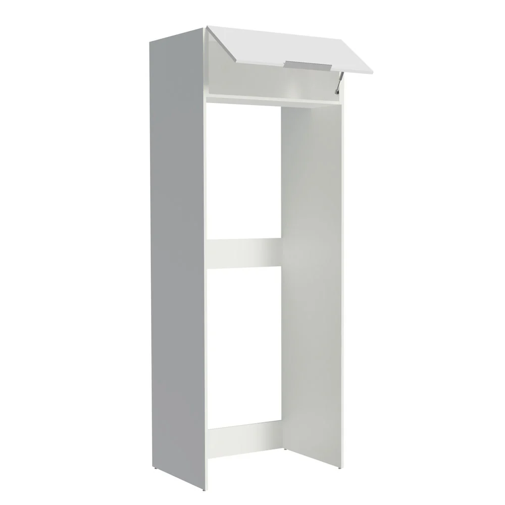 Porta-Geladeira Madesa Stella 1 Porta Basculante Branco - Image 4