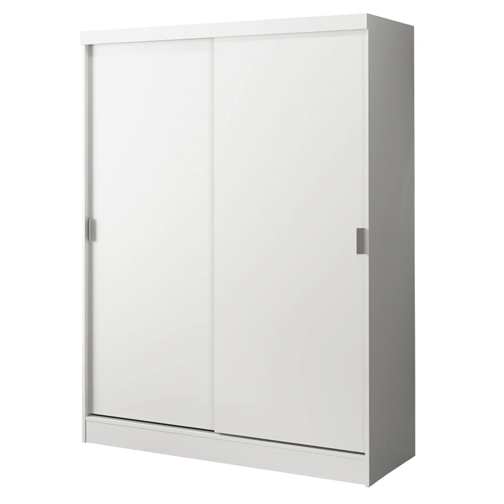 Quarto Completo com Guarda-Roupa Luke e Cabeceira com 2 Mesas de Cabeceira Madesa Branco - Image 4