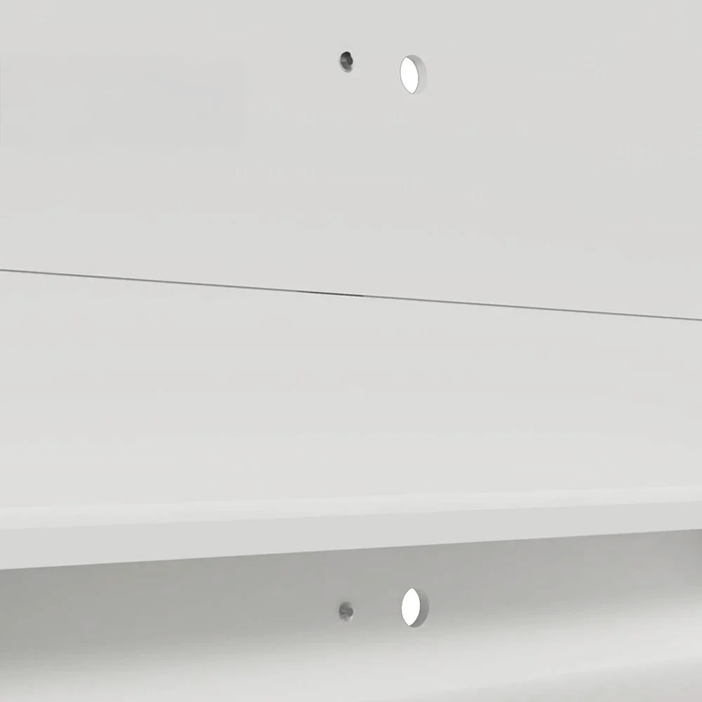Rack com Painel para TV até 60 Polegadas 180 cm Branco Cancun Madesa - Image 10