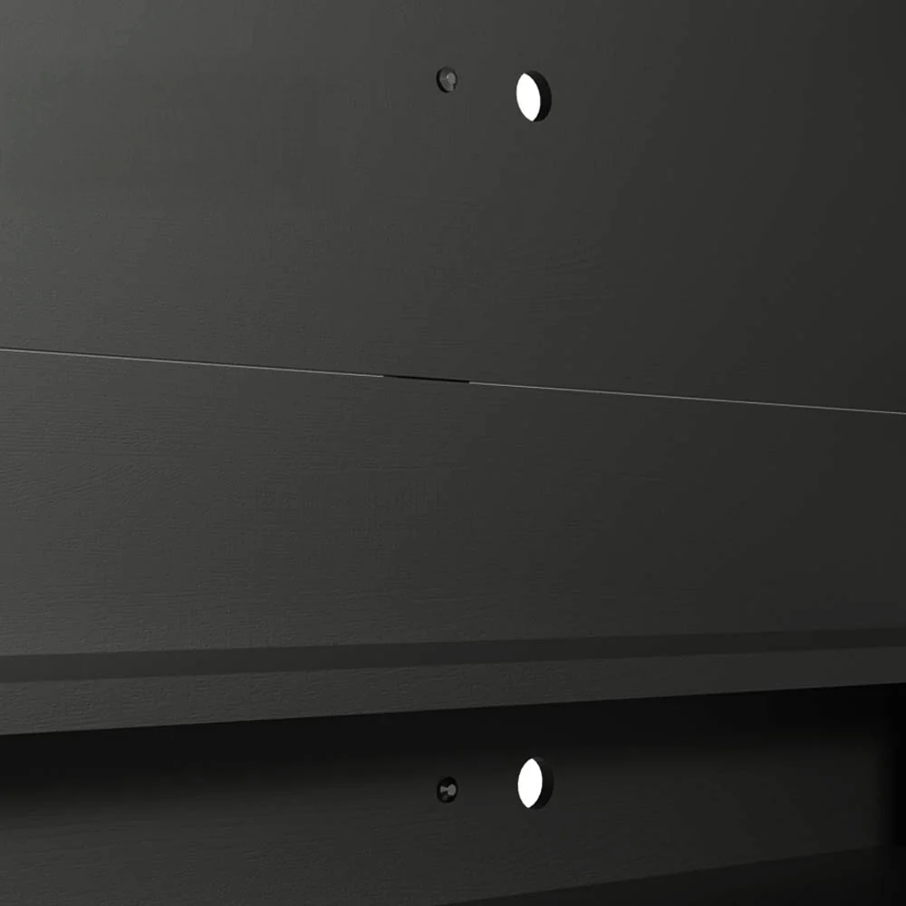 Rack com Painel para TV até 60 Polegadas 180 cm Preto Cancun Madesa - Image 11