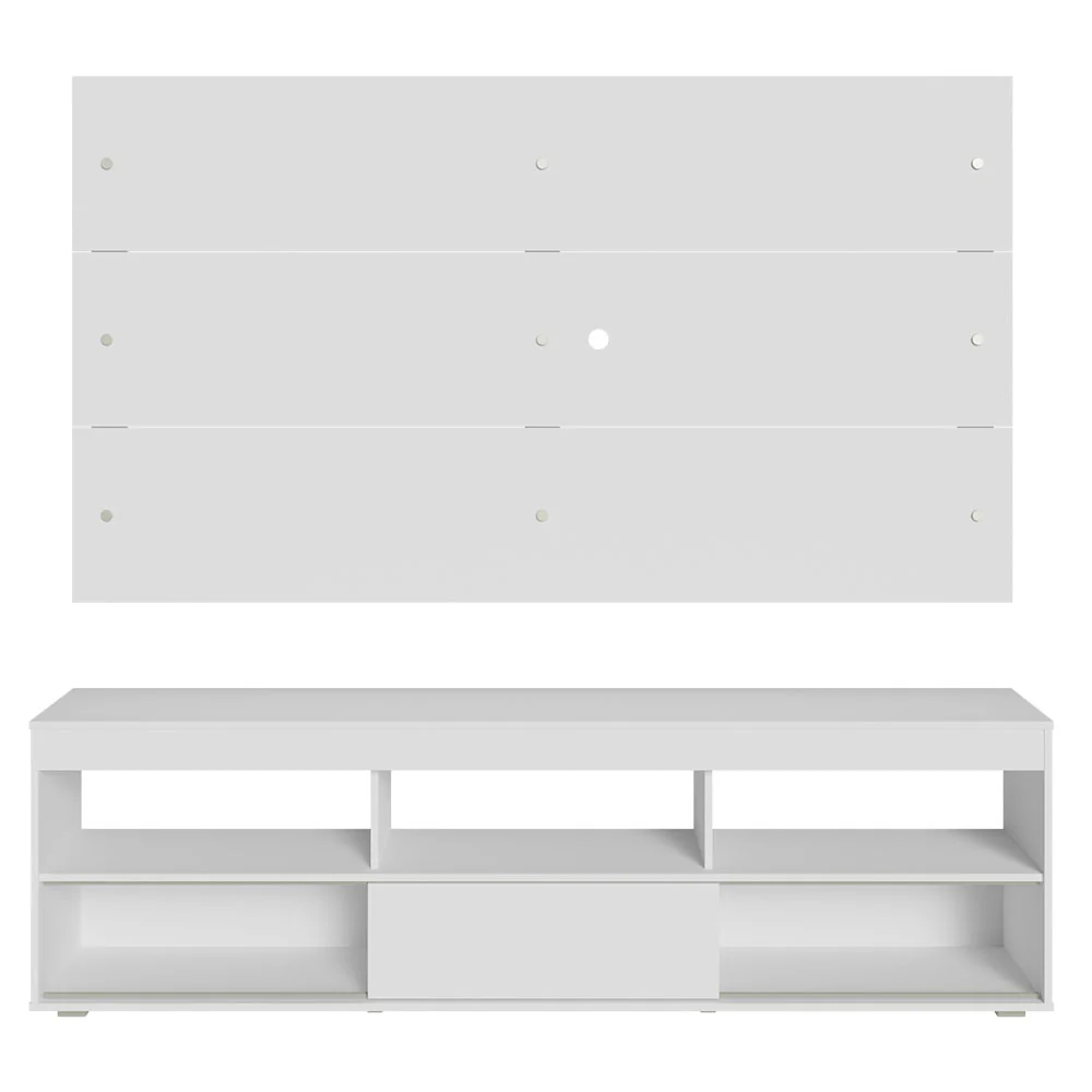 Rack com Painel para TV até 65 Polegadas Branco Orlando Madesa - Image 6