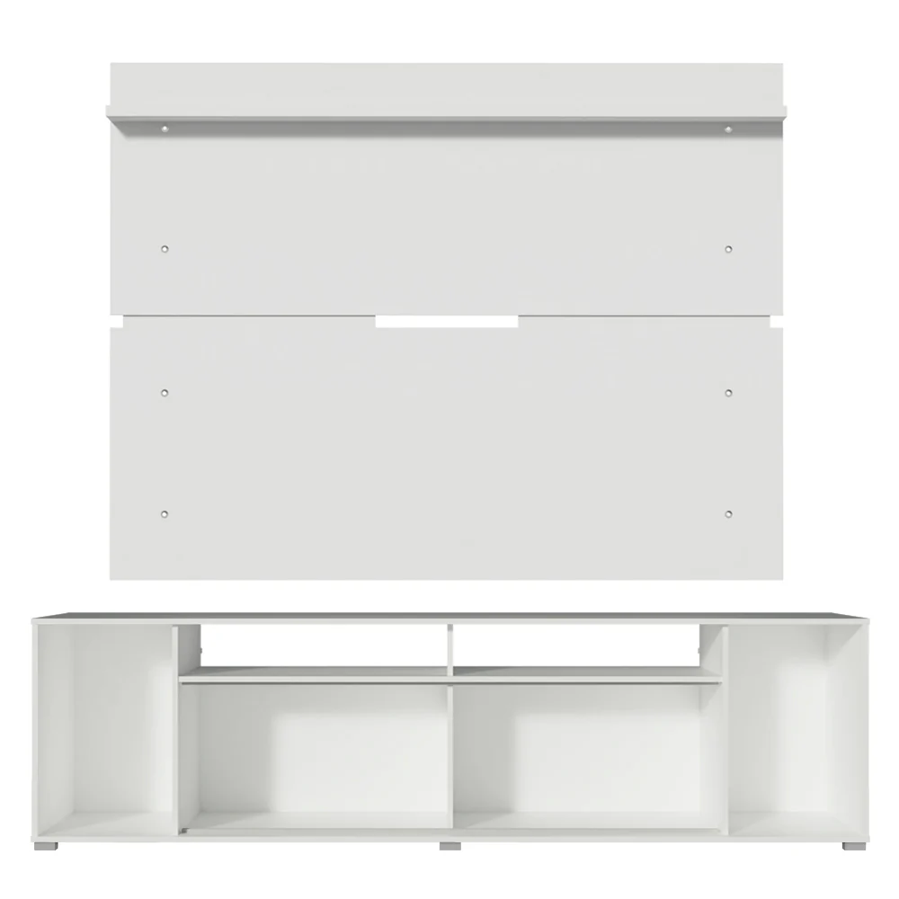 Rack Madesa Cancun e Painel para TV até 65 Polegadas Branco - Image 8