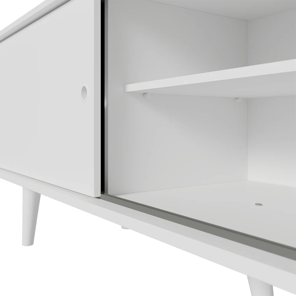 Rack Madesa Dubai para TV até 65 Polegadas com Pés Branco - Image 8