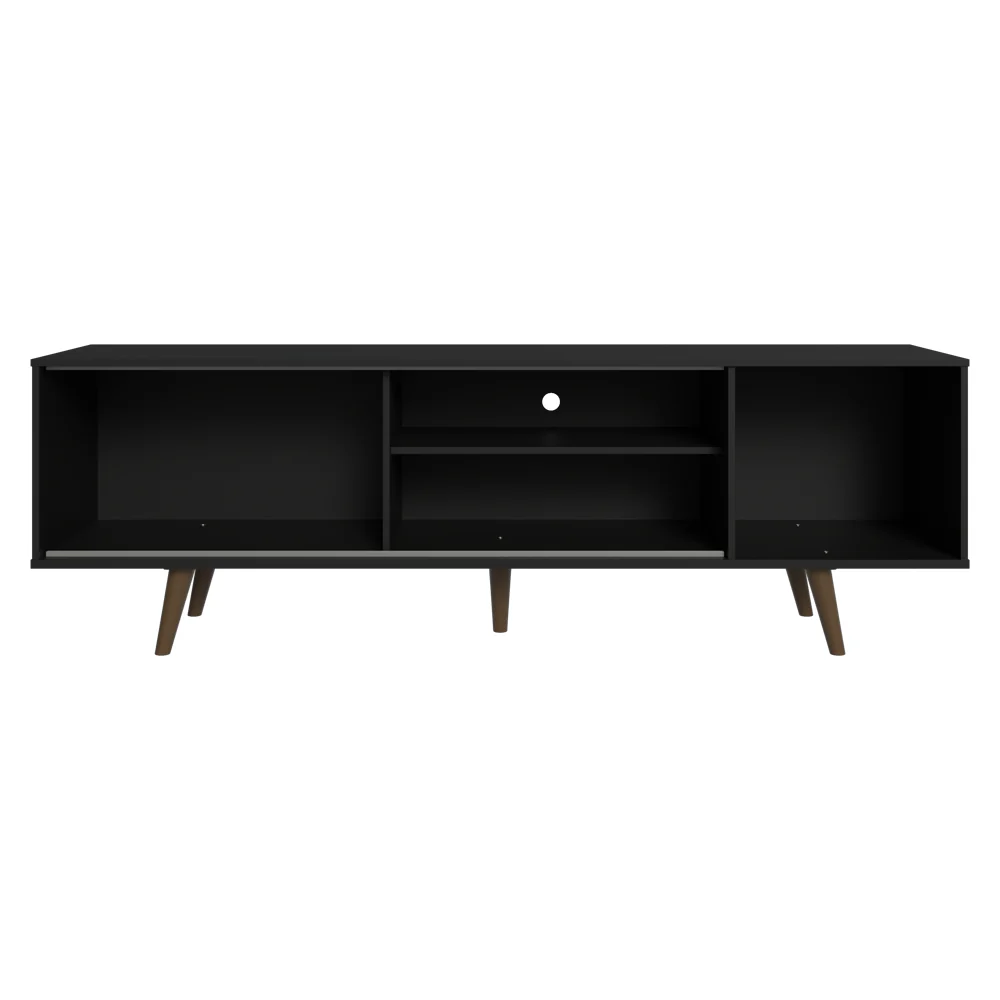 Rack Madesa Dubai para TV até 65 Polegadas com Pés Preto/Rustic 8N5Z - Image 9
