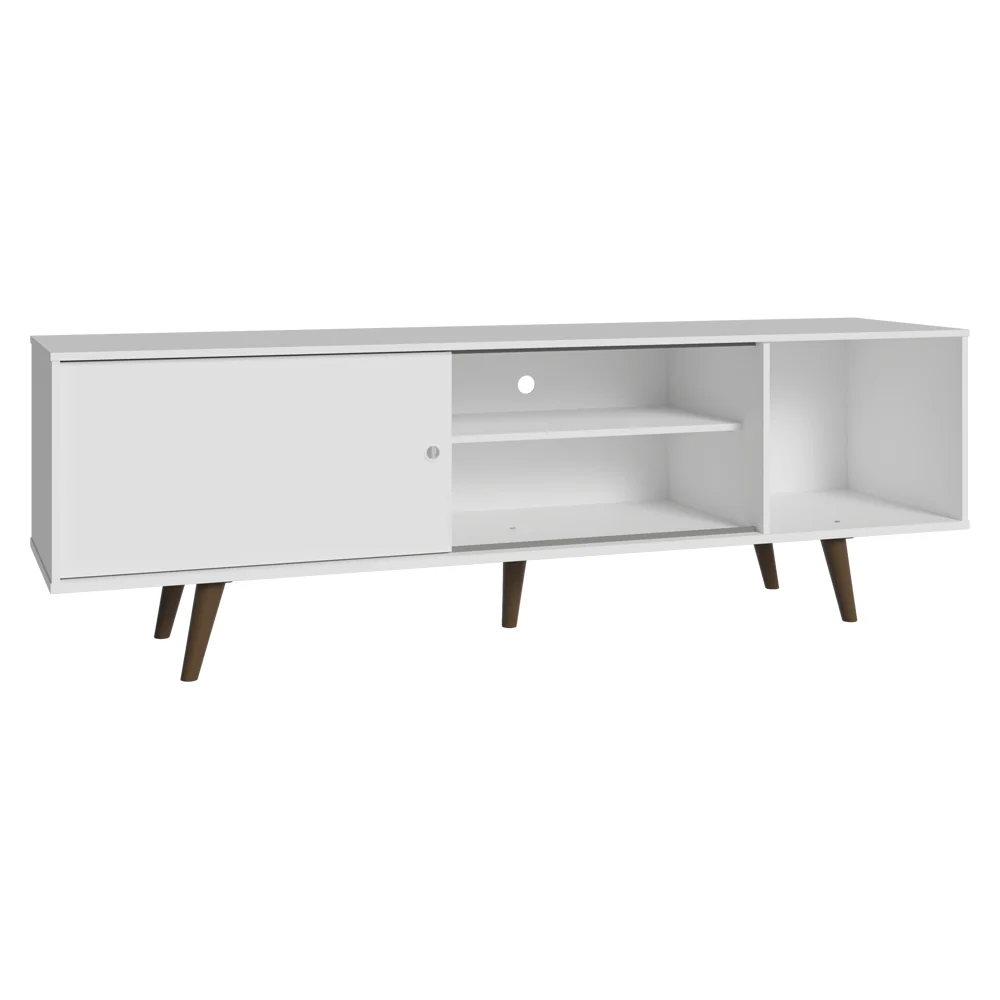 Rack Madesa Dubai para TV até 65 Polegadas com Pés Branco/Rustic 095Z - Image 10