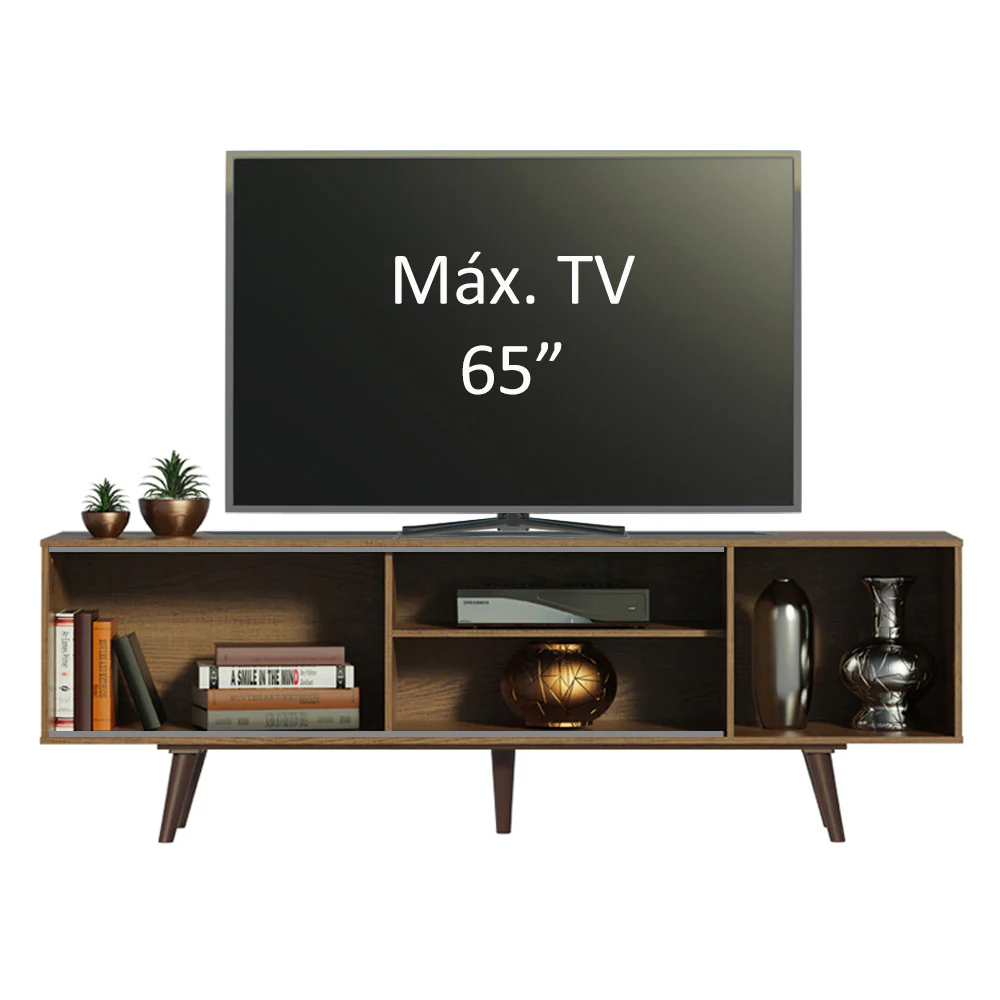 Rack Madesa Dubai para TV até 65 Polegadas com Pés Rustic - Image 5