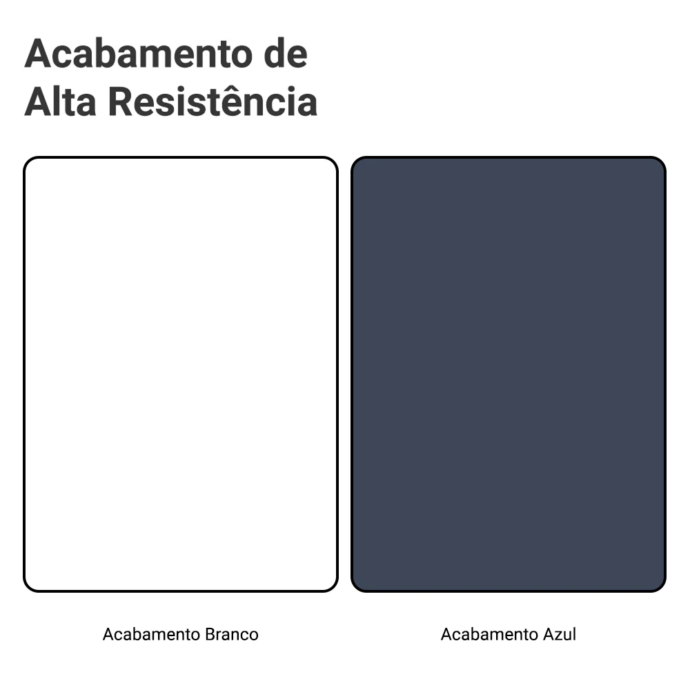 Rack para TV até 70 Polegadas + Prateleiras 160cm Branco/Azul Vik Madesa 05 - Image 10