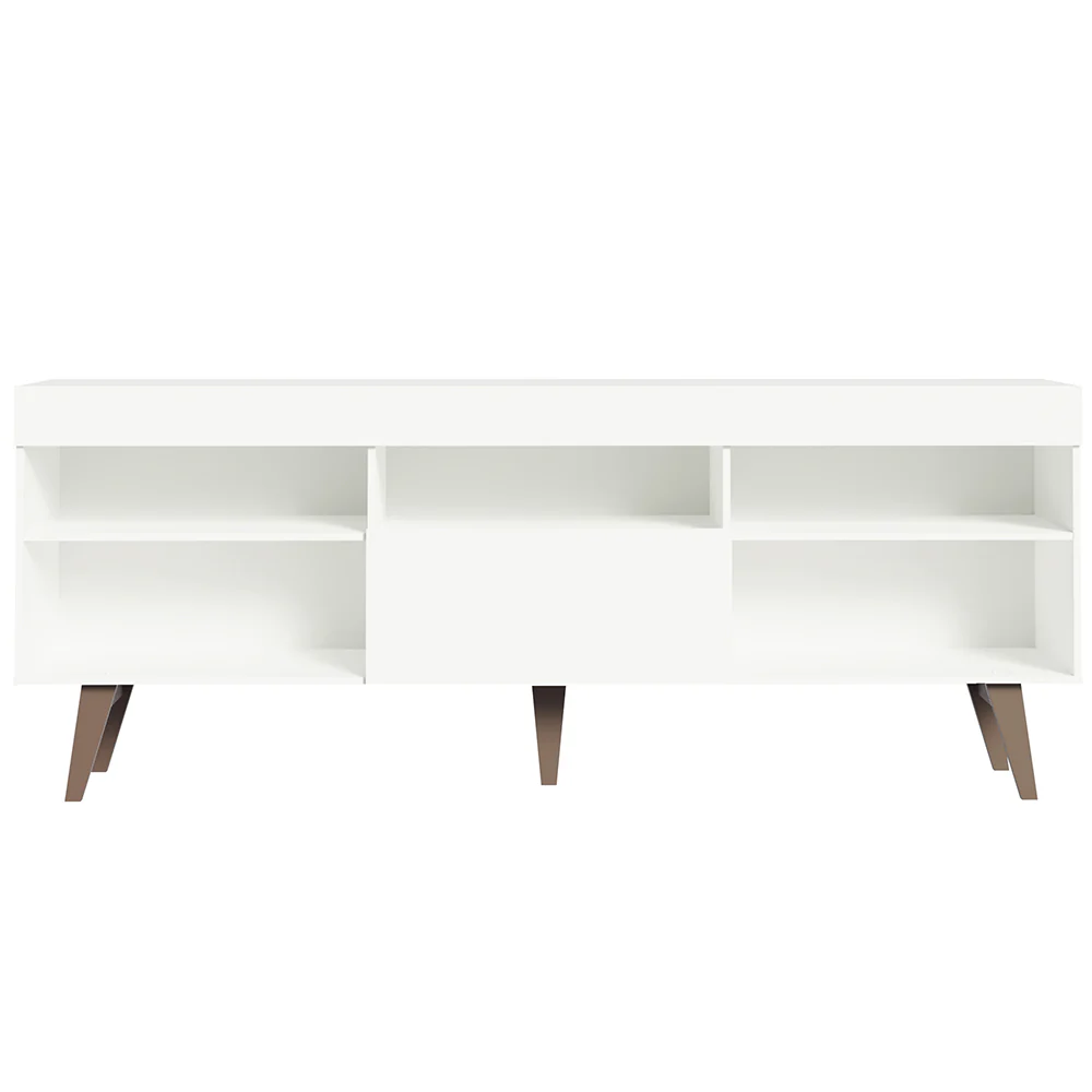 Rack para TV até 75 Polegadas Lille Madesa 180 cm 1 Porta Branco - Image 7