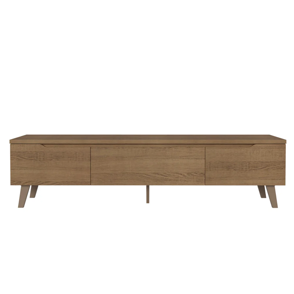 Rack para TV até 80 Polegadas 180 cm 2 Portas 1 Gaveta Rustic Nilo Madesa - Image 11
