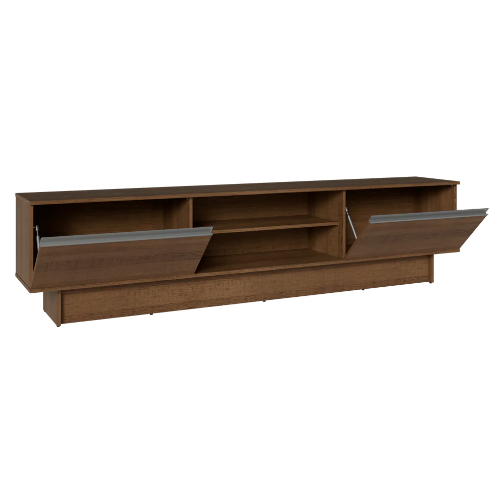 Rack para TV até 80 Polegadas 218 cm 2 Portas Rustic Glamy Madesa - Image 6
