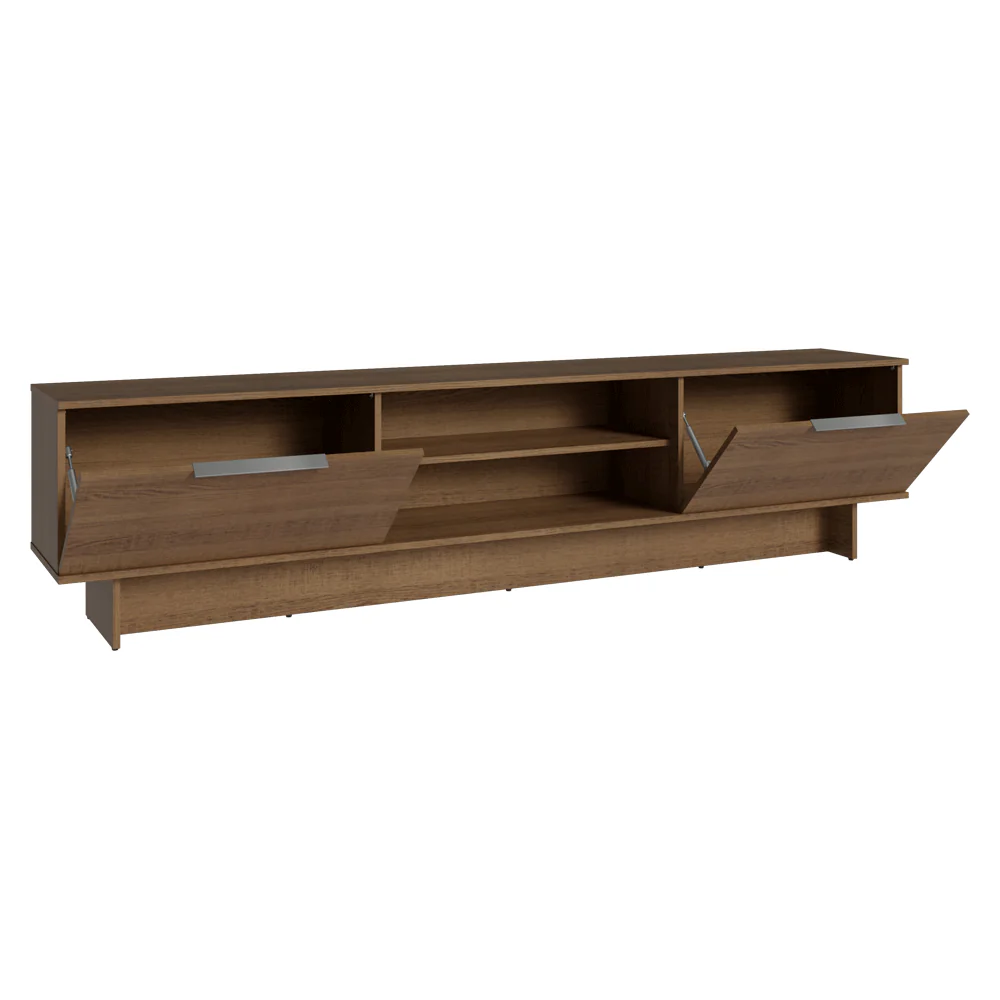 Rack para TV até 80 Polegadas 218 cm 2 Portas Rustic Stella Madesa - Image 6