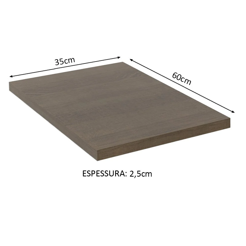 Tampo para Balcão de 35 x 60 cm para Cozinhas Madesa Glamy, Lux e Stella Rustic - Image 2