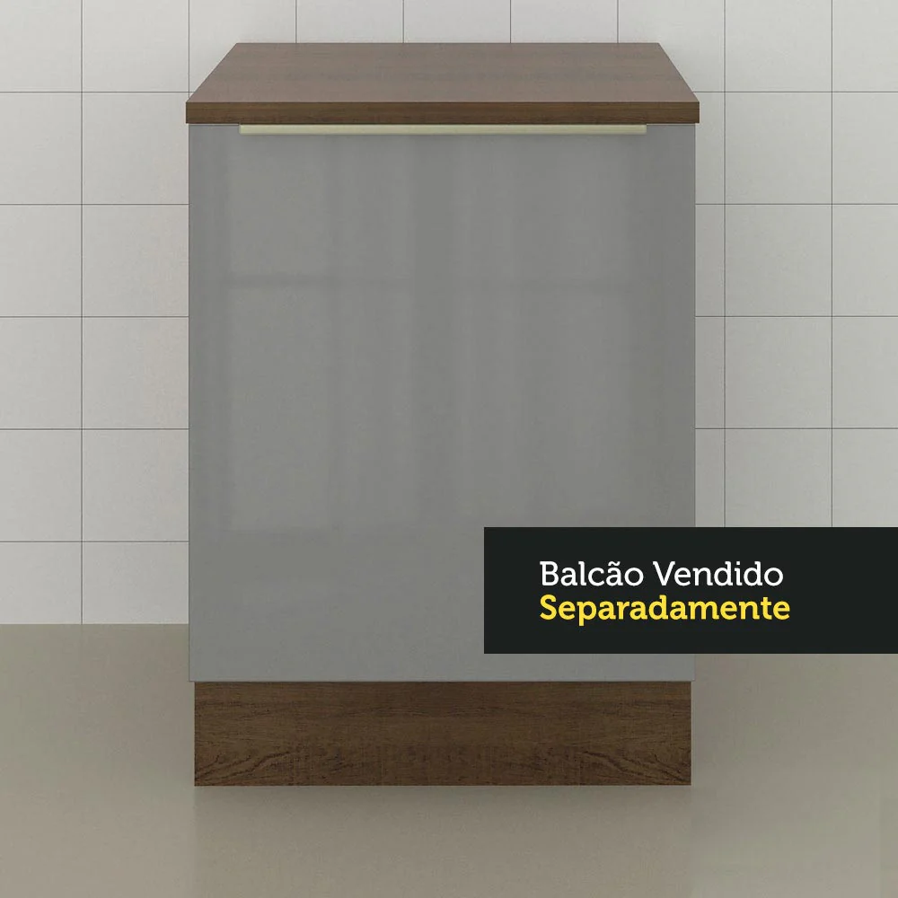 Tampo para Balcão de 60 x 60 cm para Cozinhas Madesa Glamy, Lux e Stella Rustic - Image 3